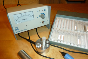 Unser Vortrag auf der Gesundheitsmesse Weiler 2012 2 Austesten einer Geopathie mittels EAV