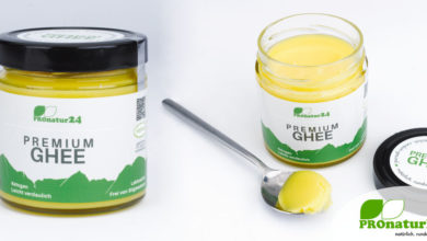 PREMIUM GHEE. Ayurvedisches Butterschmalz von PROnatur24
