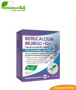 Bergcalcium Mumijo D3 von Evalar bei PROnatur24