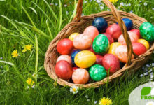 Farbenfrohe Eier zu Ostern