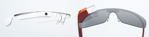 Google Glass Standard und mit Sonnenbrille (Option?)