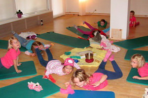 Yoga und Klettern mit Kindern