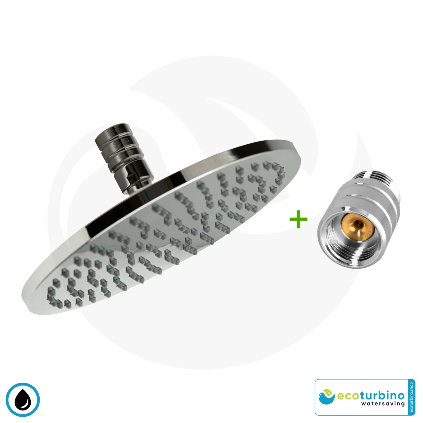 ecoturbino Überkopfbrause Set